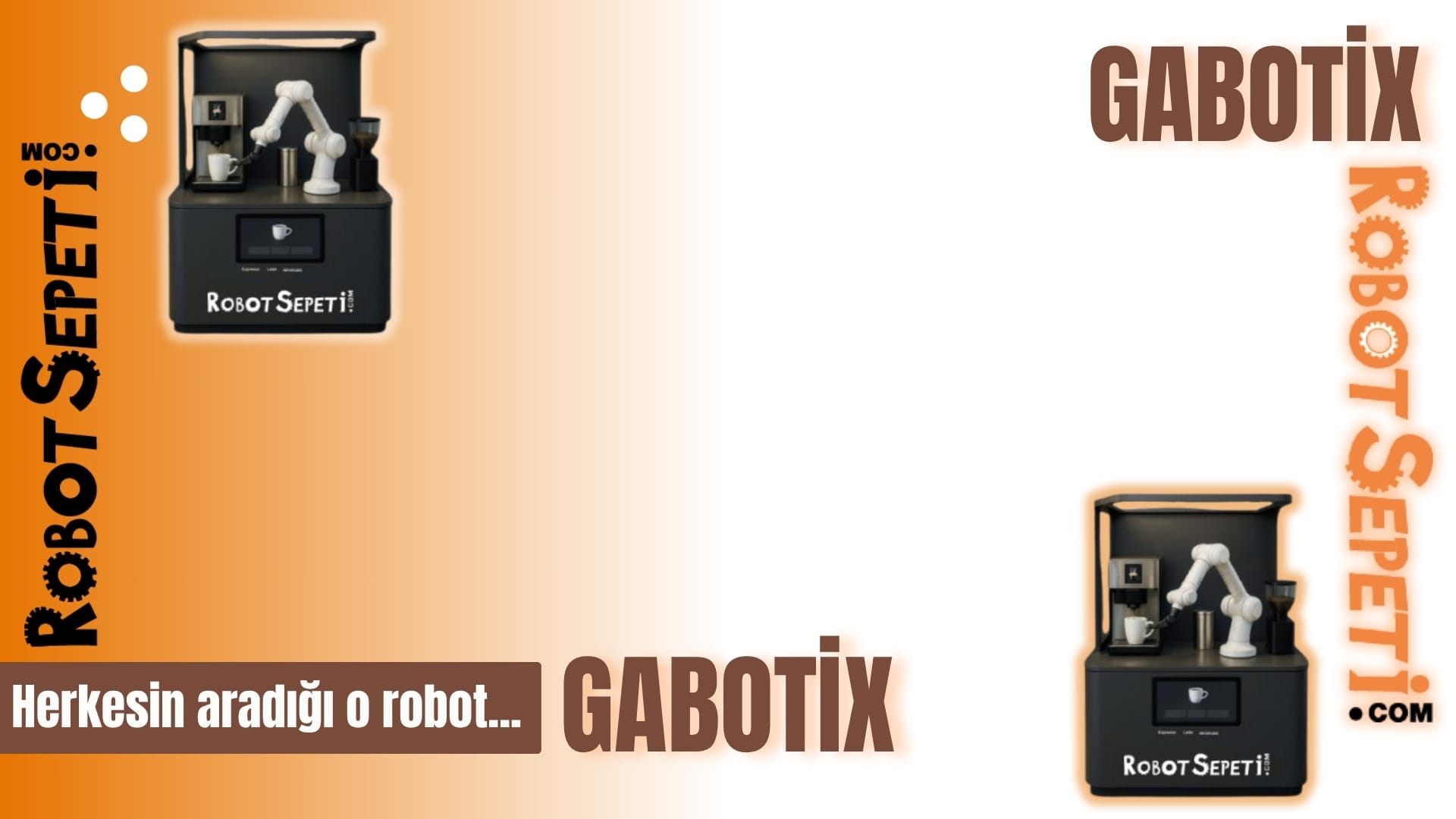 Robot Barista Gabotix ile Tanış: Kahve Robotu Zamanı Başladı!