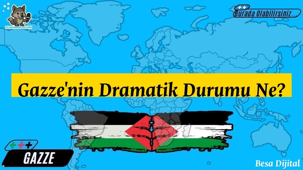 Gazze’nin yıkık binaları ve insan kalabalıkları, acı dolu bir yaşamı gözler önüne seriyor.