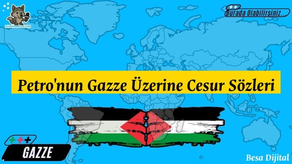 Kolombiya Cumhurbaşkanı Gustavo Petro, BM Genel Kurulu'nda Gazze hakkında duygu dolu bir konuşma yapıyor.